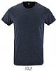 Camiseta Ajustada Regent Sols - Color Denim Jaspeado